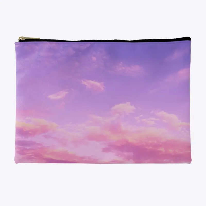 Pink Sky Accesory Bag